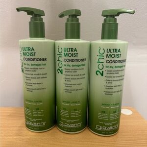 NWT Giovanni 2chic Ultra Moist Conditioner 3 Pack